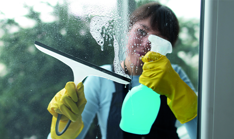 Fensterreinigung